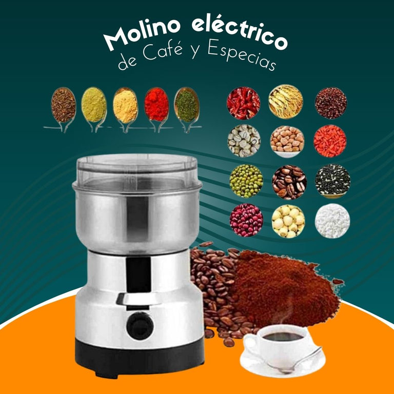 Molino Eléctrico de Café y Especias